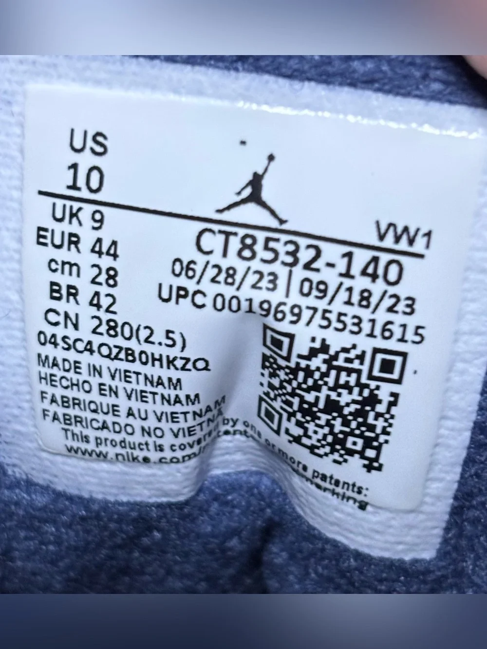Jordan retro midnight
